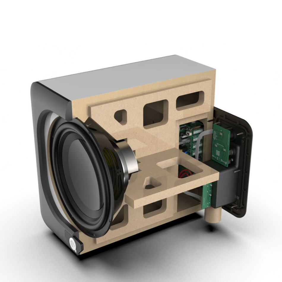 Q Acoustics Q SUB100 aktiv subwoofer med 10