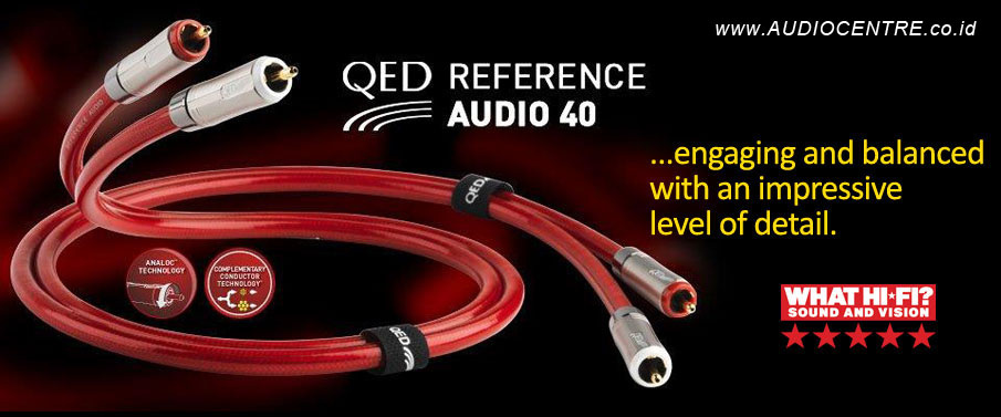 Qed Reference Audio 40 RCA lydkabel, 1 meter