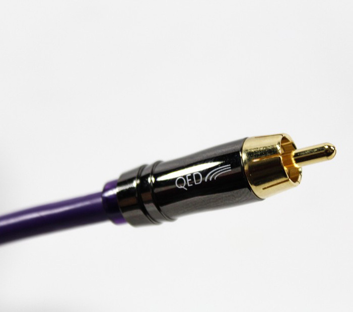 QED Performance Coaxial S/PDIF RCA lydkabel, 1 meter