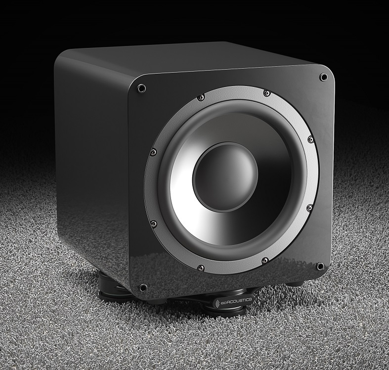 IsoAcoustics Aperta Sub, vibrasjonsdemping for subwoofer 36 kg