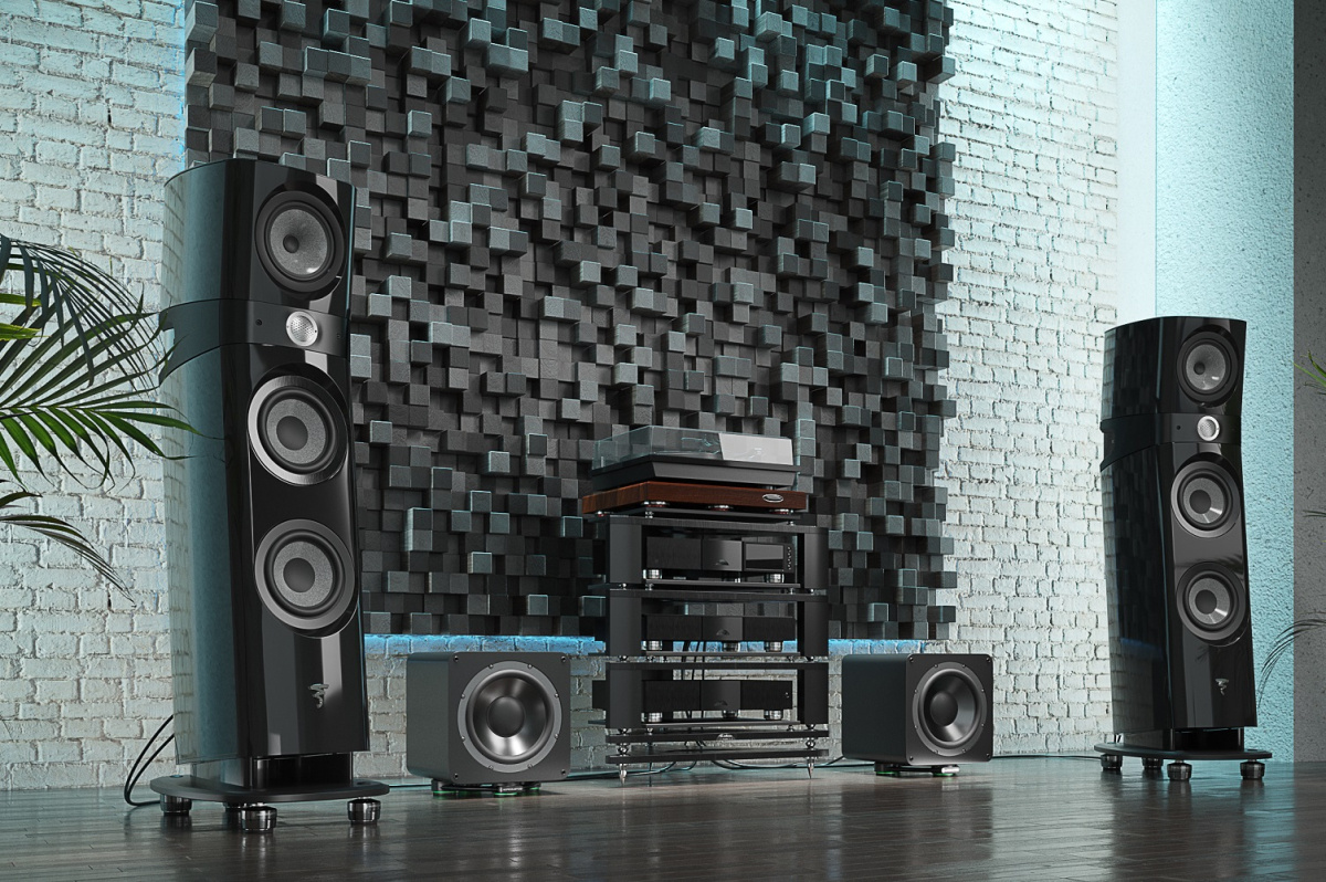 IsoAcoustics Aperta Sub, vibrasjonsdemping for subwoofer 36 kg