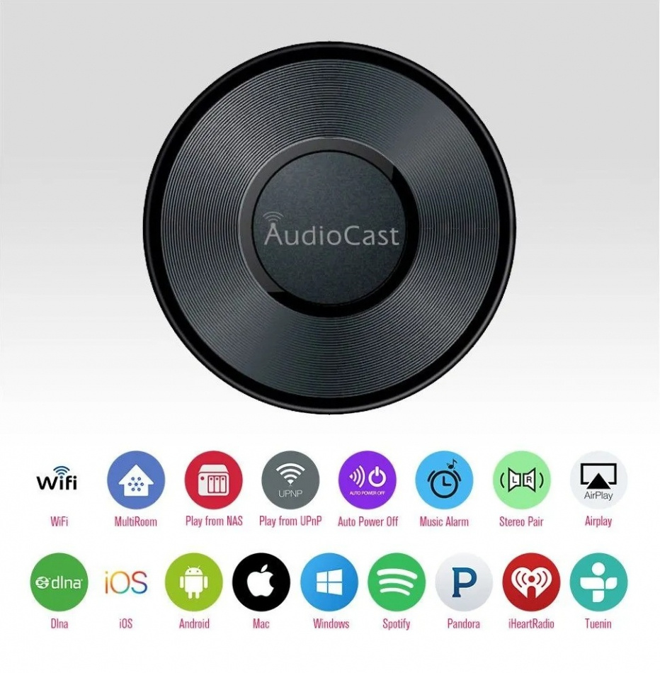 iEAST AudioCast M5, WiFi-streamer med multiroom-støtte