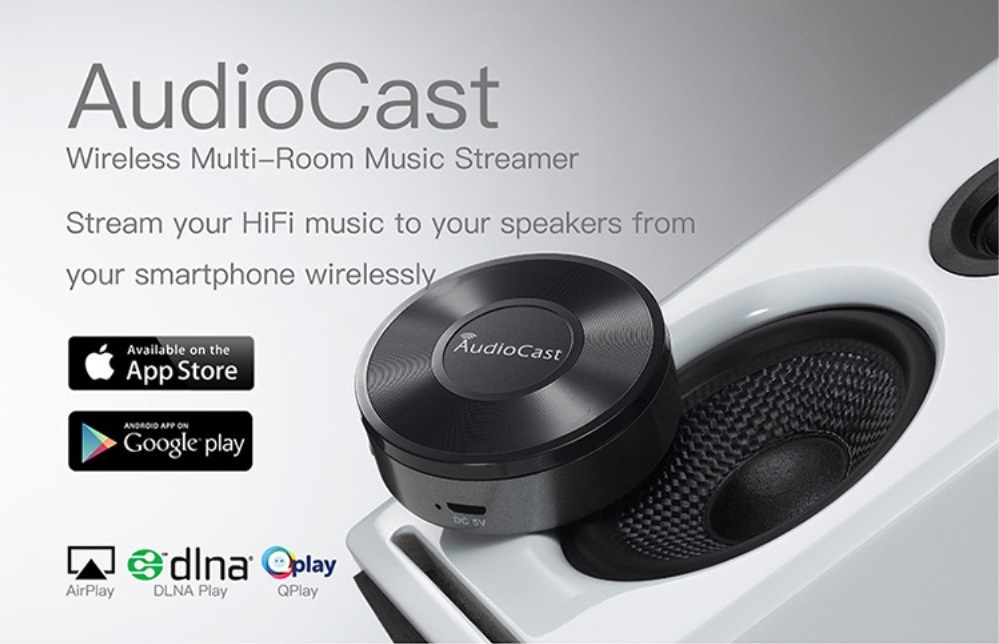 iEAST AudioCast M5, WiFi-streamer med multiroom-støtte