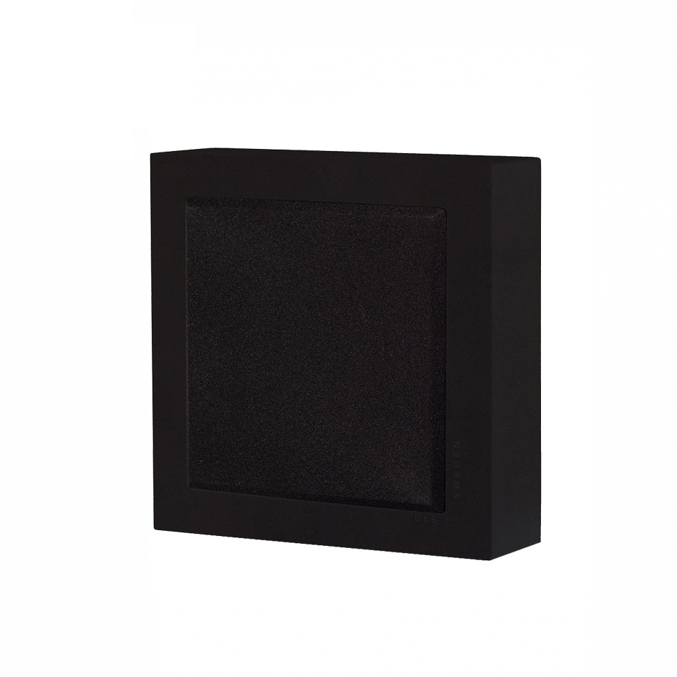 DLS Flatbox Mini vegghøyttaler, matt svart stk