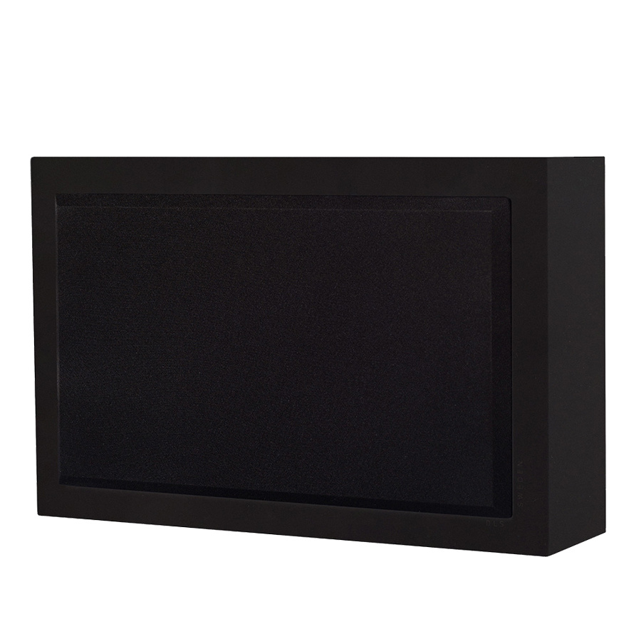 DLS Flatsub 8.2 veggmonterbar aktiv subwoofer, matt svart