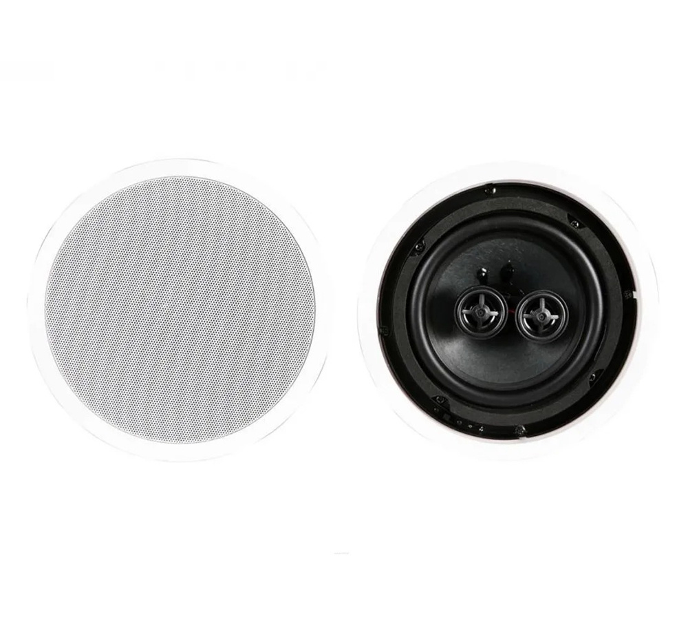 DLS IC611 innbyggingshøyttaler for tak med doble diskanter, par