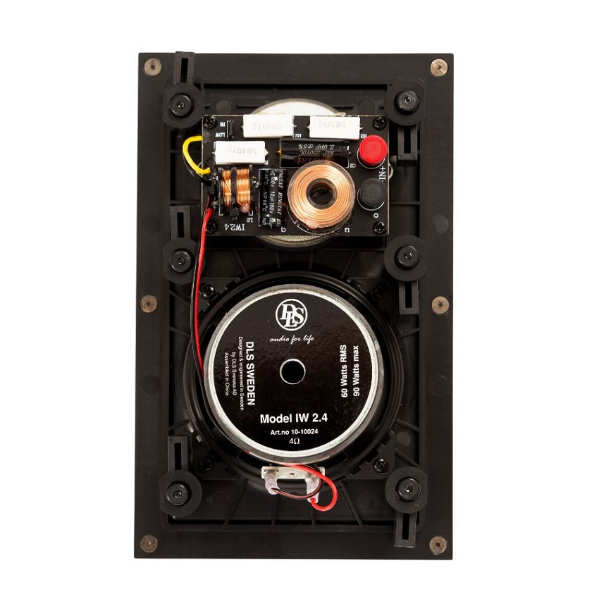 DLS IW 2.4 innbyggingshøyttaler for vegg, par