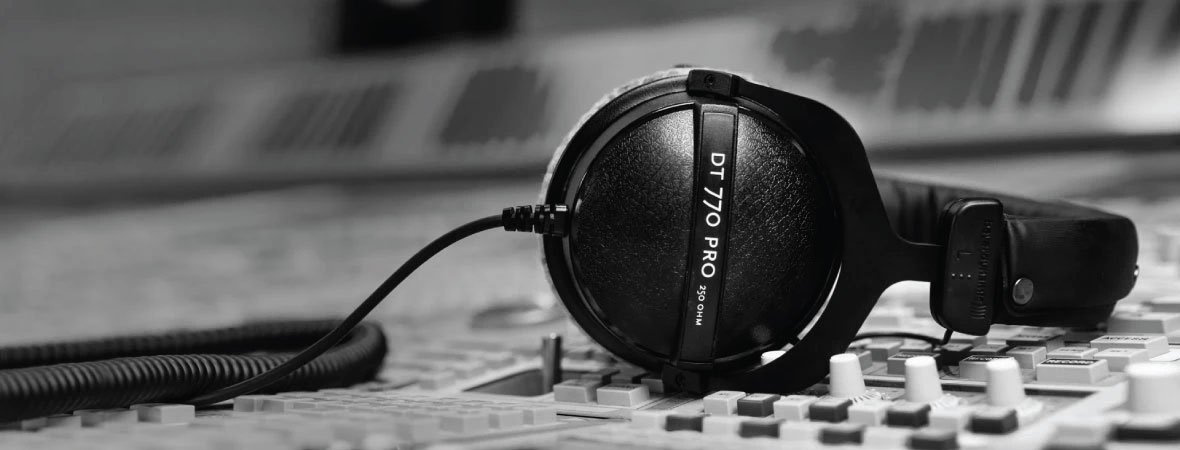 Beyerdynamic DT 770 PRO, lukket hodetelefon 250 Ohm