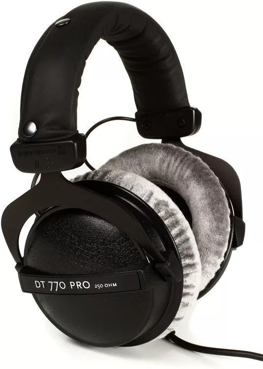 Beyerdynamic DT 770 PRO, lukket hodetelefon 250 Ohm
