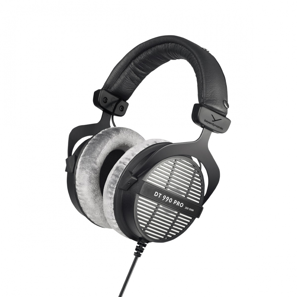 Beyerdynamic DT 990 PRO 250 Ohm, åpen over-ear studiohodetelefon