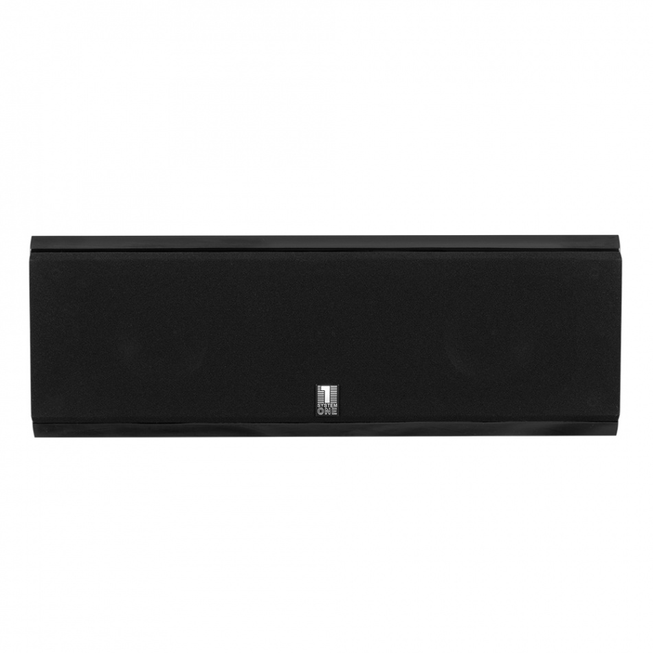 System One SC-155B senterhøyttaler, svart