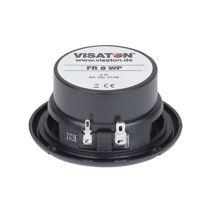 Visaton FR8 WP 4 Ohm marin innfellingshøyttaler svart, stk