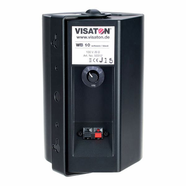 Visaton WB10 utendørshøyttaler for 100V, svart stk