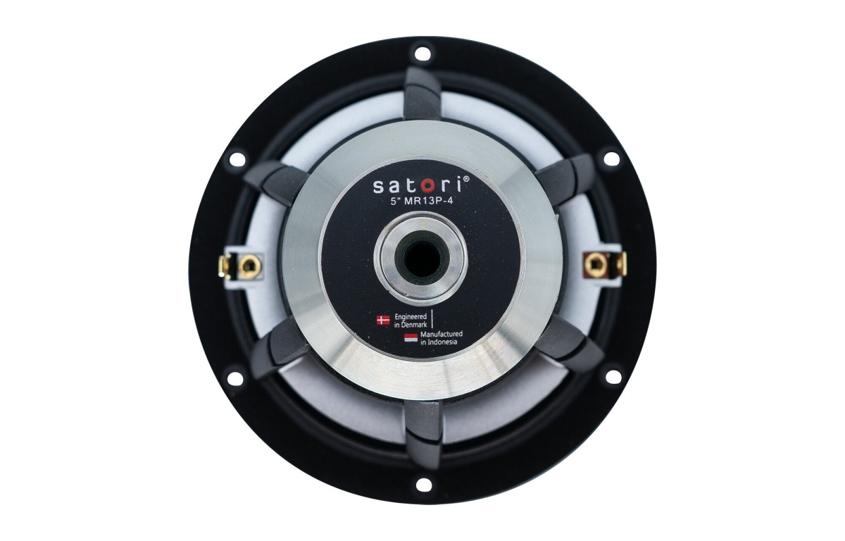 SB Acoustics Satori MR13P-4 høyttalerelement bass/mellomtone 5