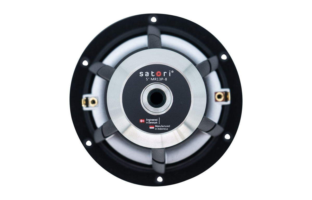 SB Acoustics Satori MR13P-8 høyttalerelement bass/mellomtone 5