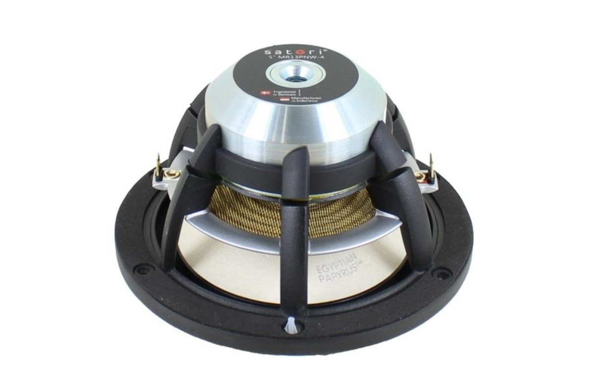 SB Acoustics Satori MR13PNW-4 høyttalerelement bass/mellomtone 5