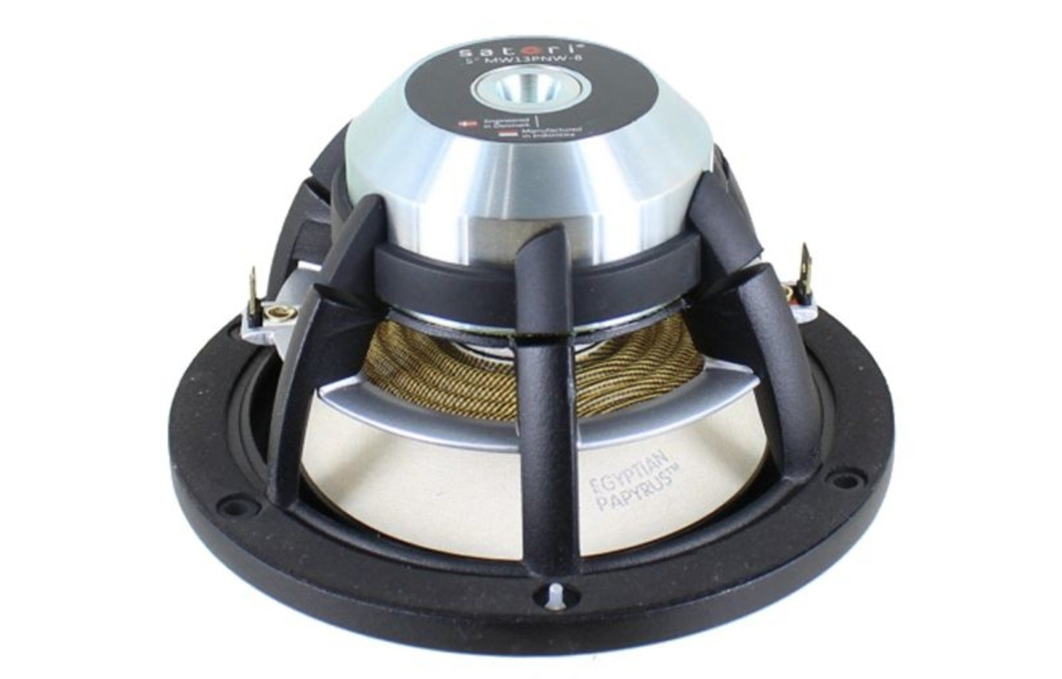 SB Acoustics Satori MR13PNW-8 høyttalerelement bass/mellomtone 5