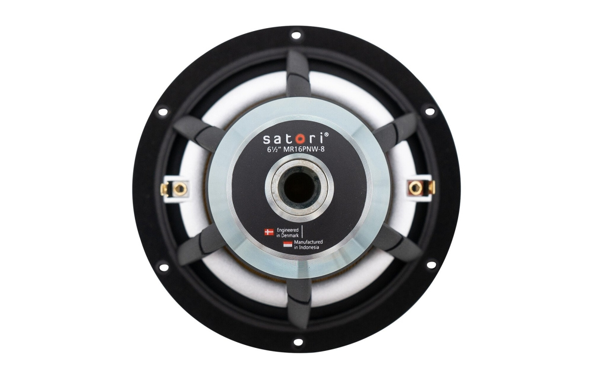 SB Acoustics Satori MR16PNW-8 høyttalerelement bass/mellomtone 6.5