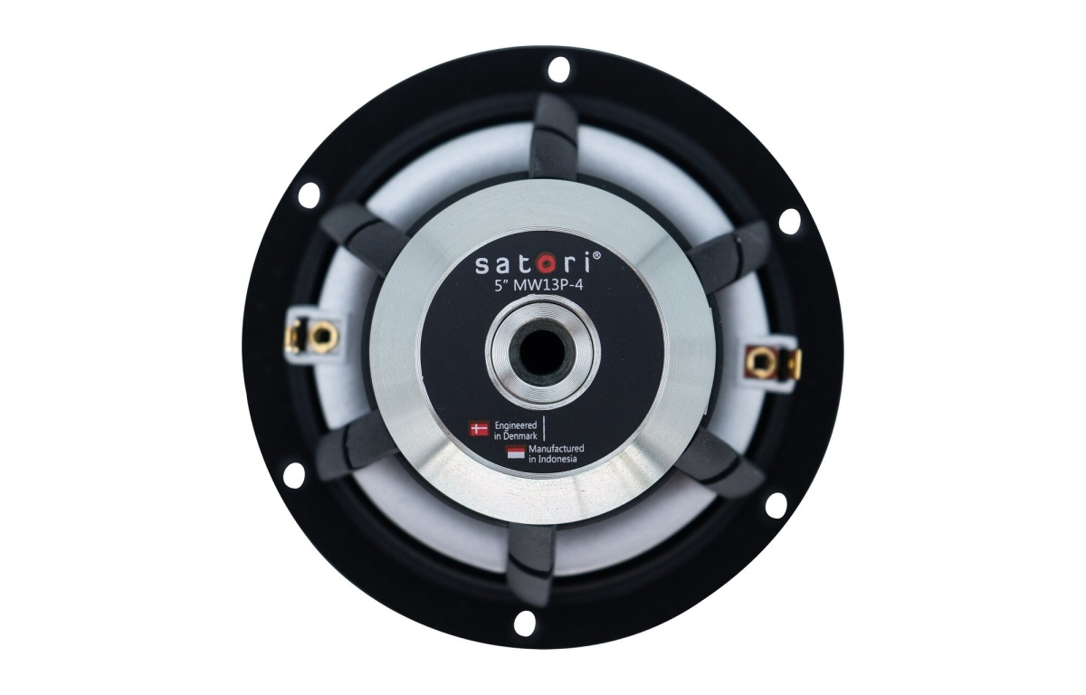 SB Acoustics Satori MW13P-4 høyttalerelement bass/mellomtone 5