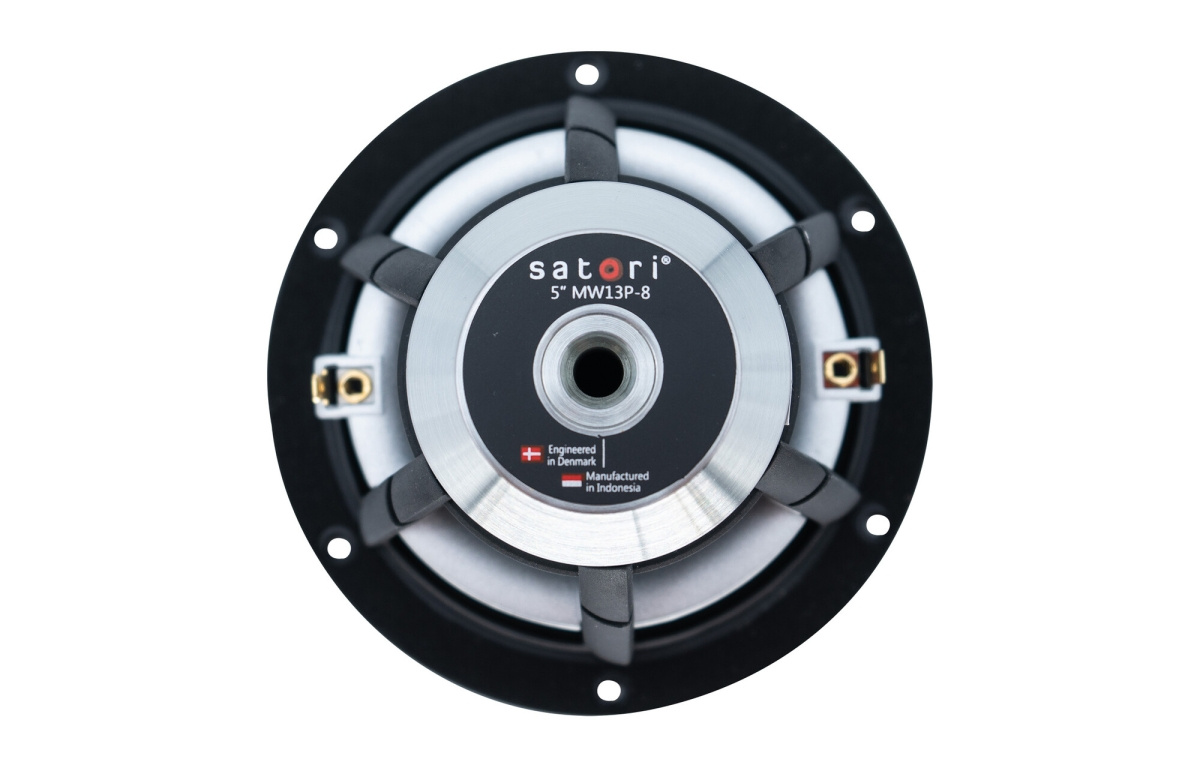 SB Acoustics Satori MW13P-8 høyttalerelement bass/mellomtone 5
