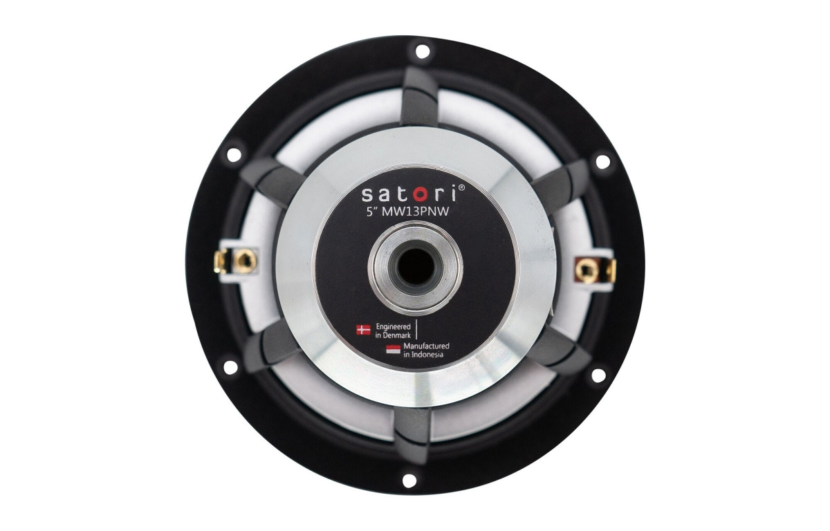 SB Acoustics Satori MW13PNW-4 høyttalerelement bass/mellomtone 5