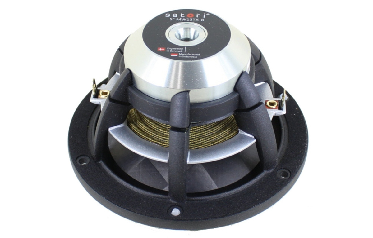 SB Acoustics Satori MW13TX-8 høyttalerelement bass/mellomtone 5