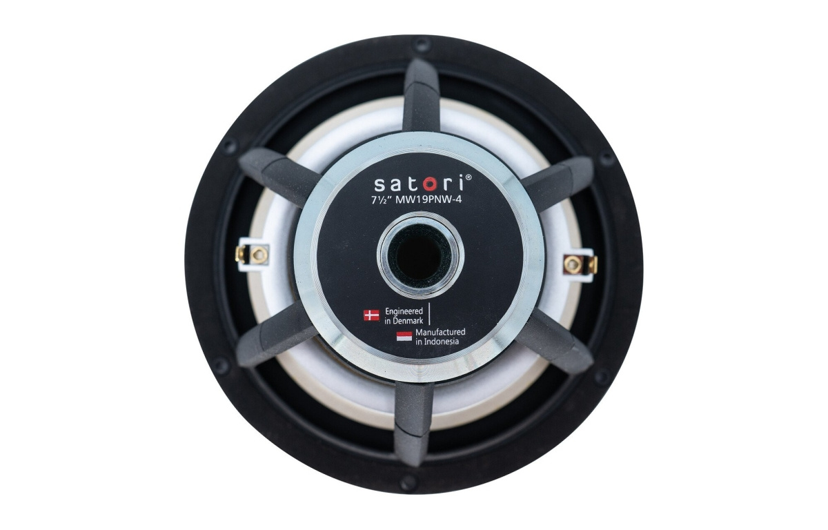 SB Acoustics Satori MW19PNW-4 høyttalerelement bass/mellomtone 7.5
