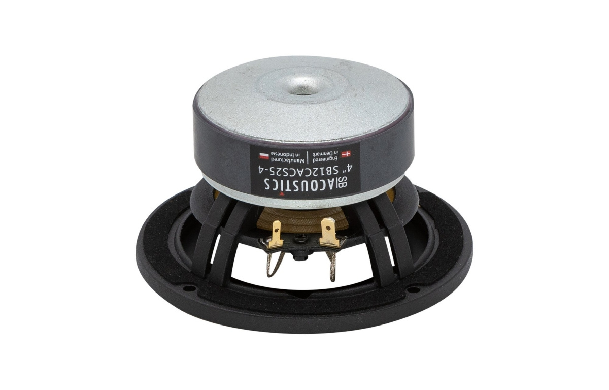SB Acoustics SB12CACS25-4 høyttalerelement bass/mellomtone 4