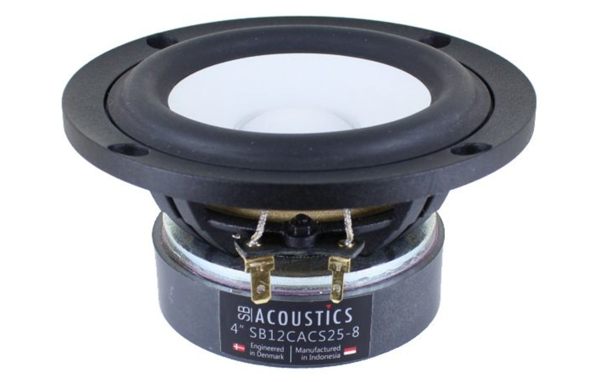 SB Acoustics SB12CACS25-8 høyttalerelement bass/mellomtone 4