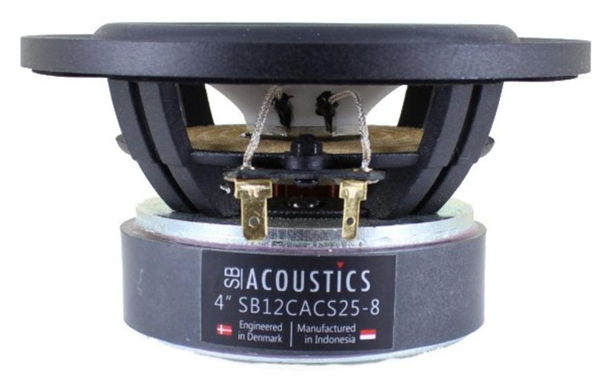SB Acoustics SB12CACS25-8 høyttalerelement bass/mellomtone 4