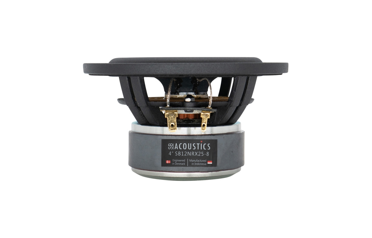 SB Acoustics SB12NRX25-8 høyttalerelement bass/mellomtone 4