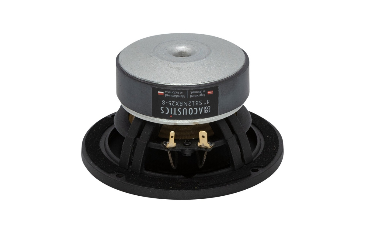 SB Acoustics SB12NRX25-8 høyttalerelement bass/mellomtone 4