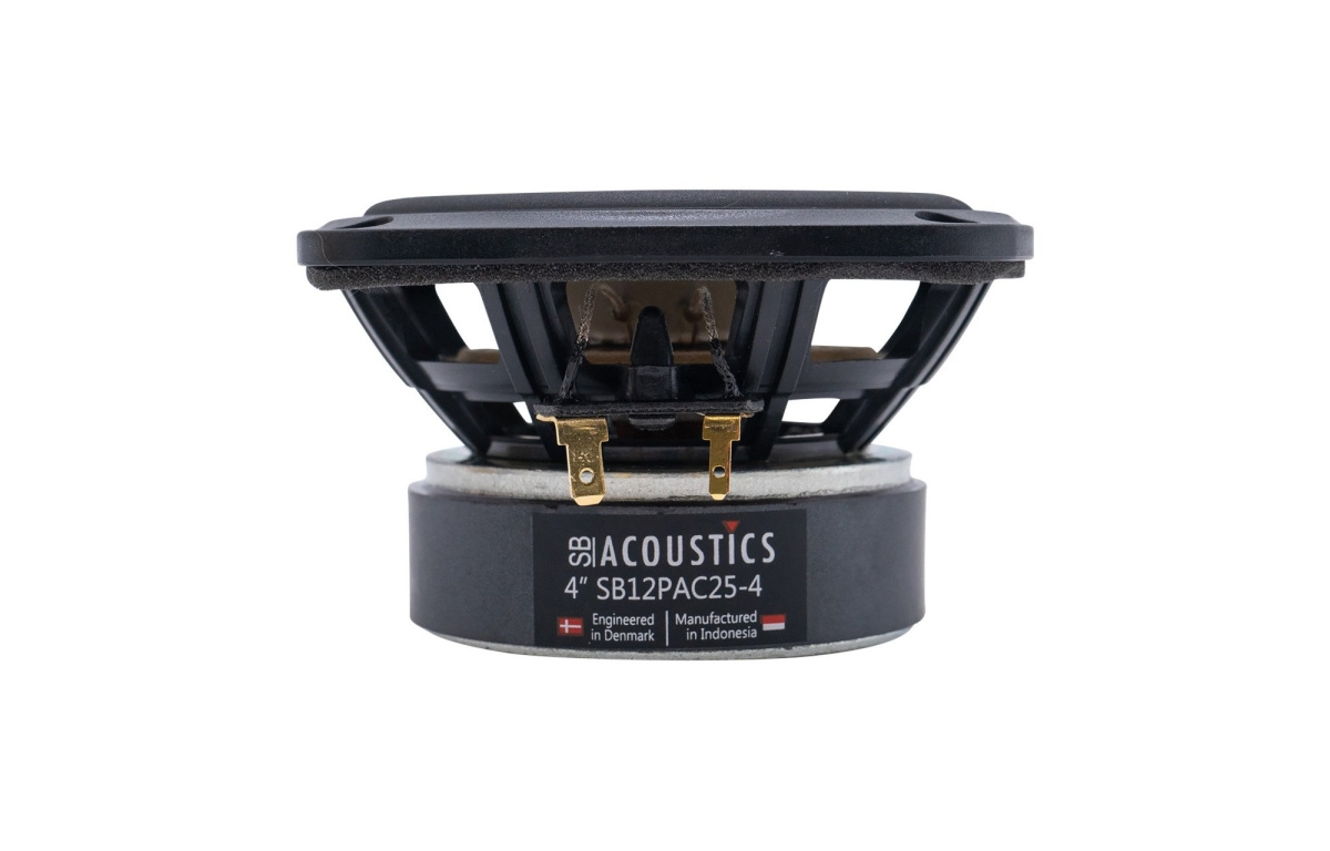 SB Acoustics SB12PAC25-4 høyttalerelement mellomtone 4''