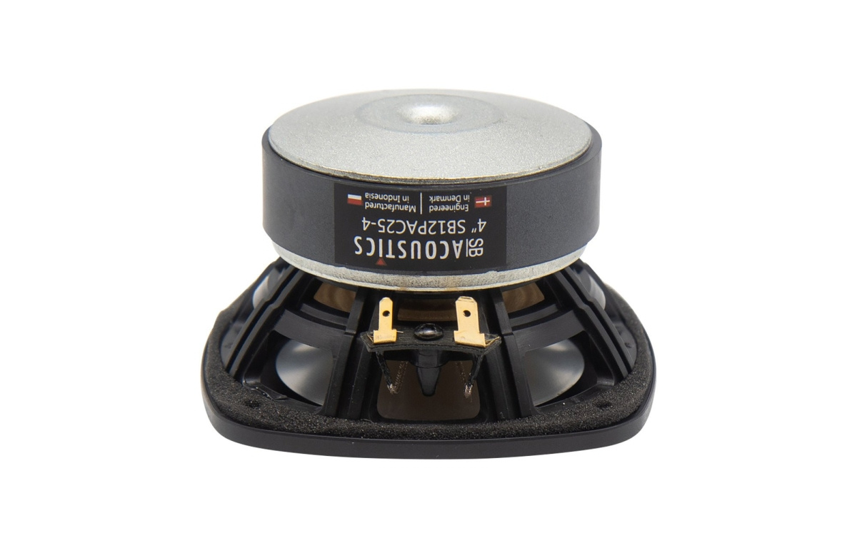 SB Acoustics SB12PAC25-4 høyttalerelement mellomtone 4''