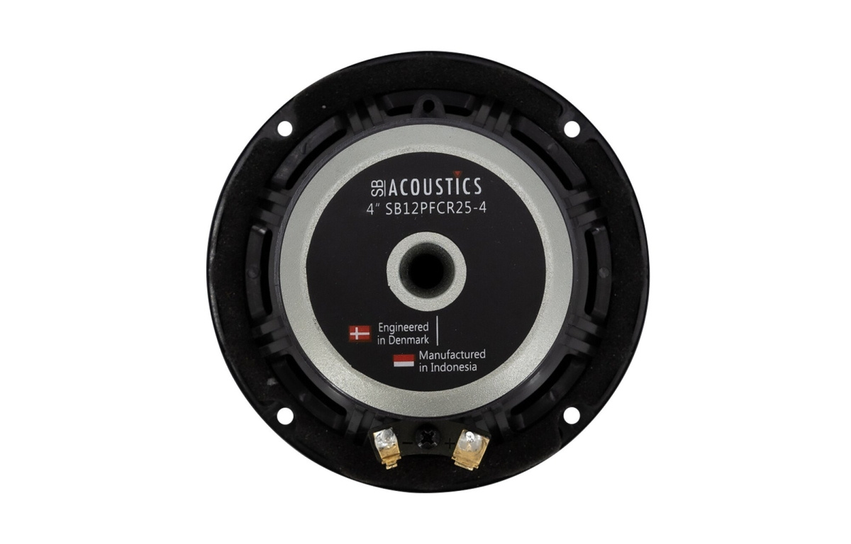 SB Acoustics SB12PFCR25-4 høyttalerelement bass/mellomtone 122 mm
