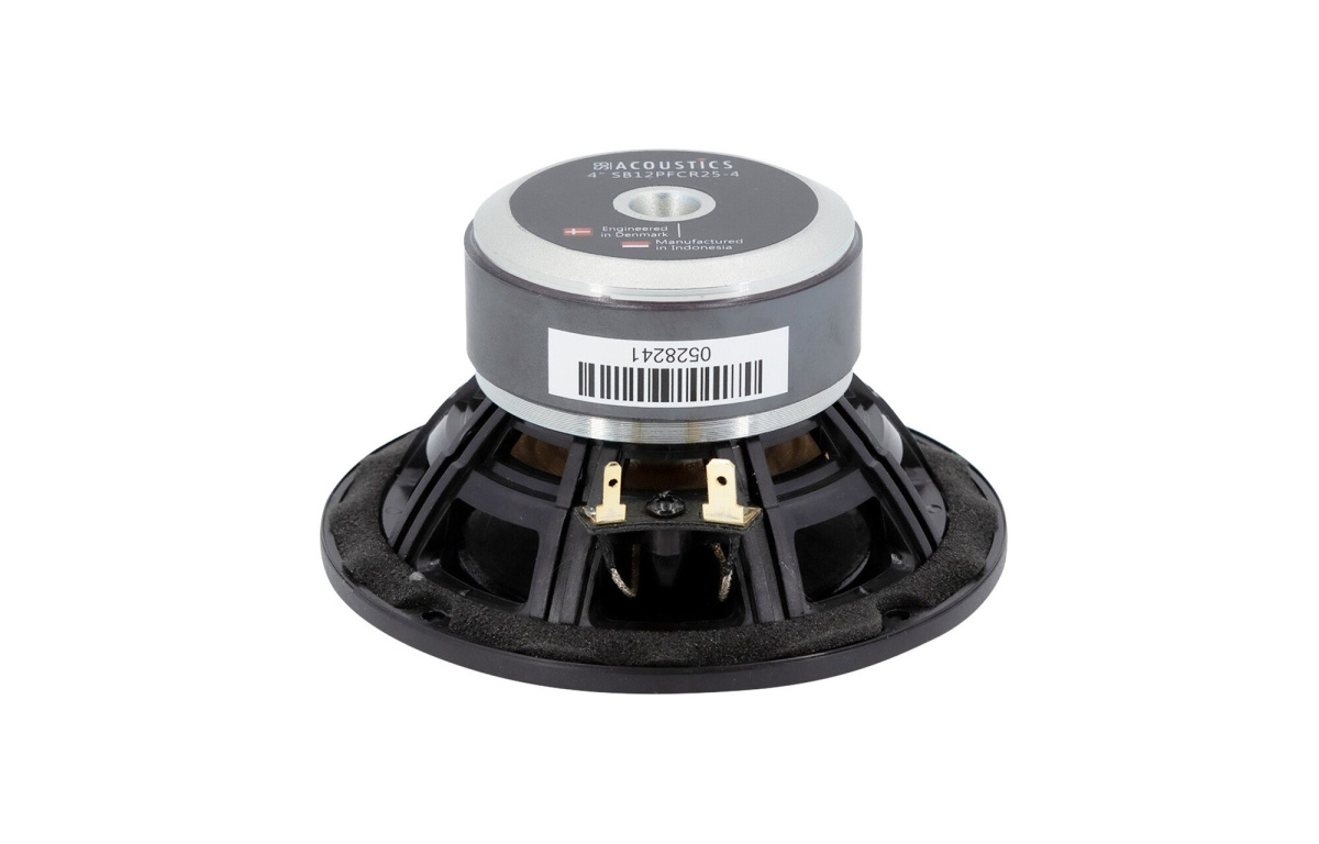 SB Acoustics SB12PFCR25-4 høyttalerelement bass/mellomtone 122 mm