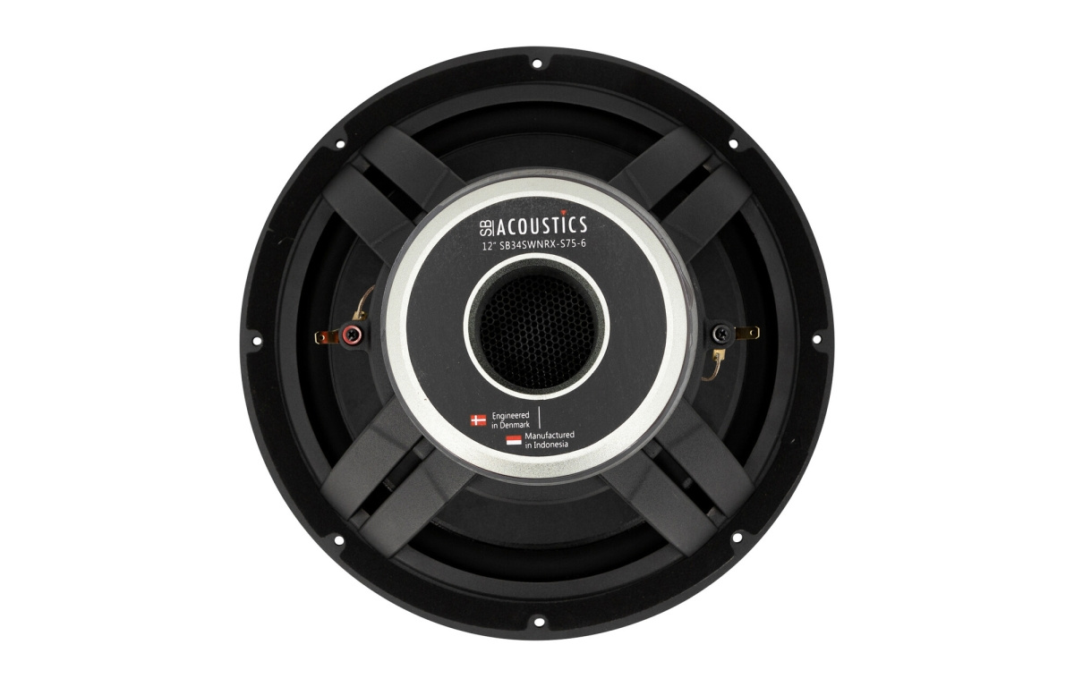 SB Acoustics SB34SWNRX-S75-6 basselement 12