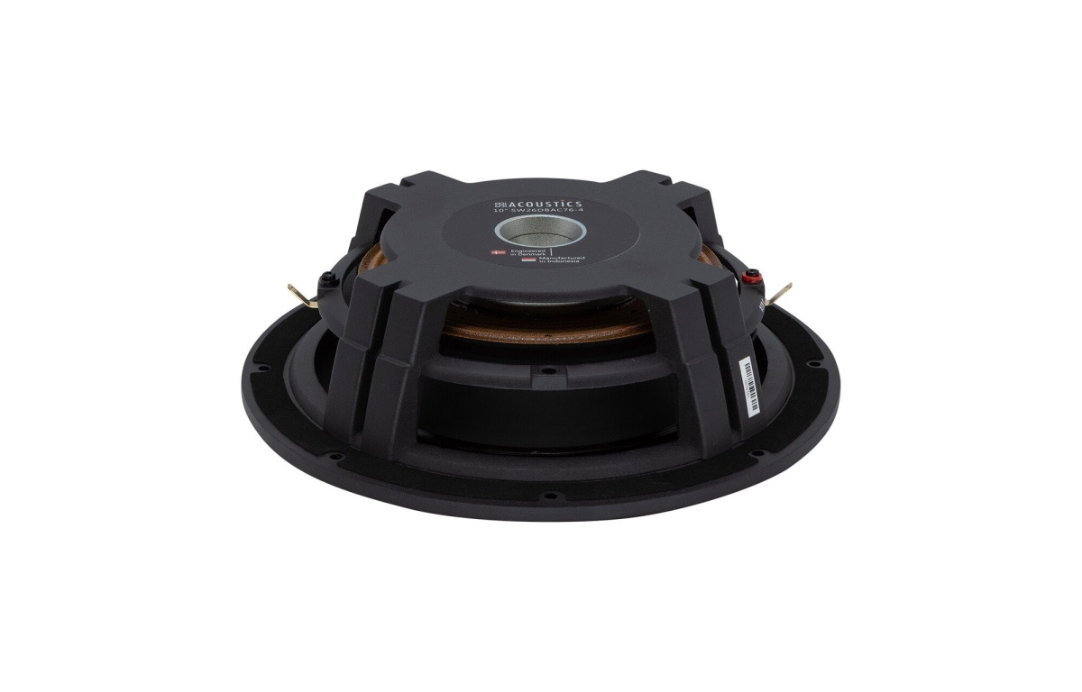 SB Acoustics SW26DBAC76-4 basselement 10''