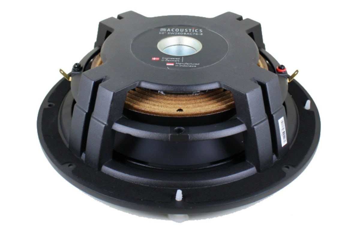 SB Acoustics SW26DBAC76-8 basselement 10''