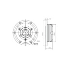 SB Acoustics Satori TW29BN-8 høyttalerelement diskant SB Acoustics Satori TW29BN-8 høyttalerelement diskant
