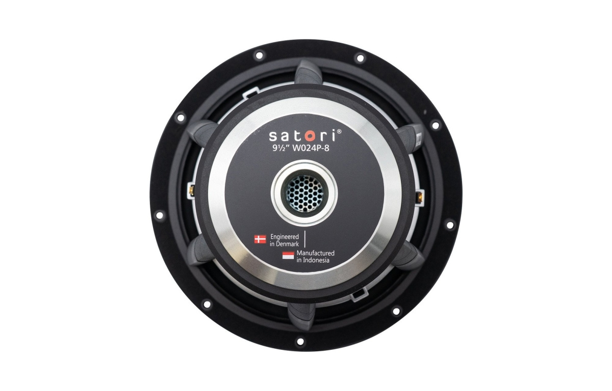 SB Acoustics Satori WO24P-8 basselement 9.5