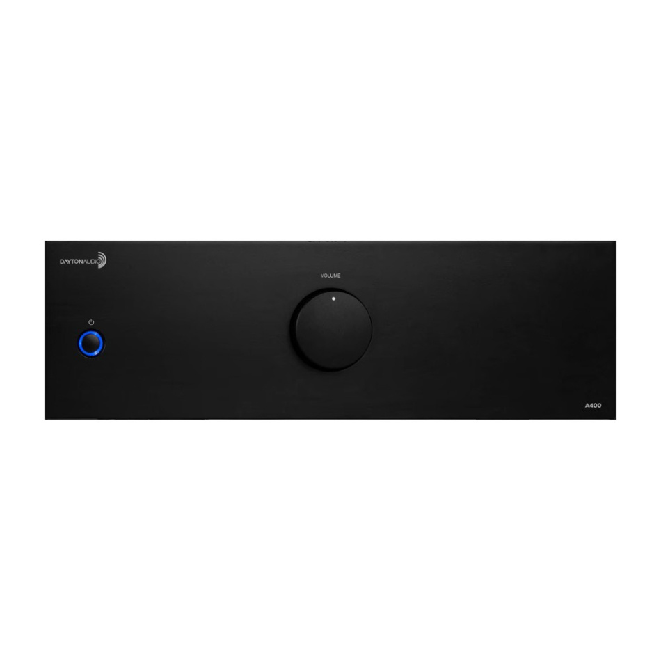 Dayton Audio A400 stereoforsterker med XLR