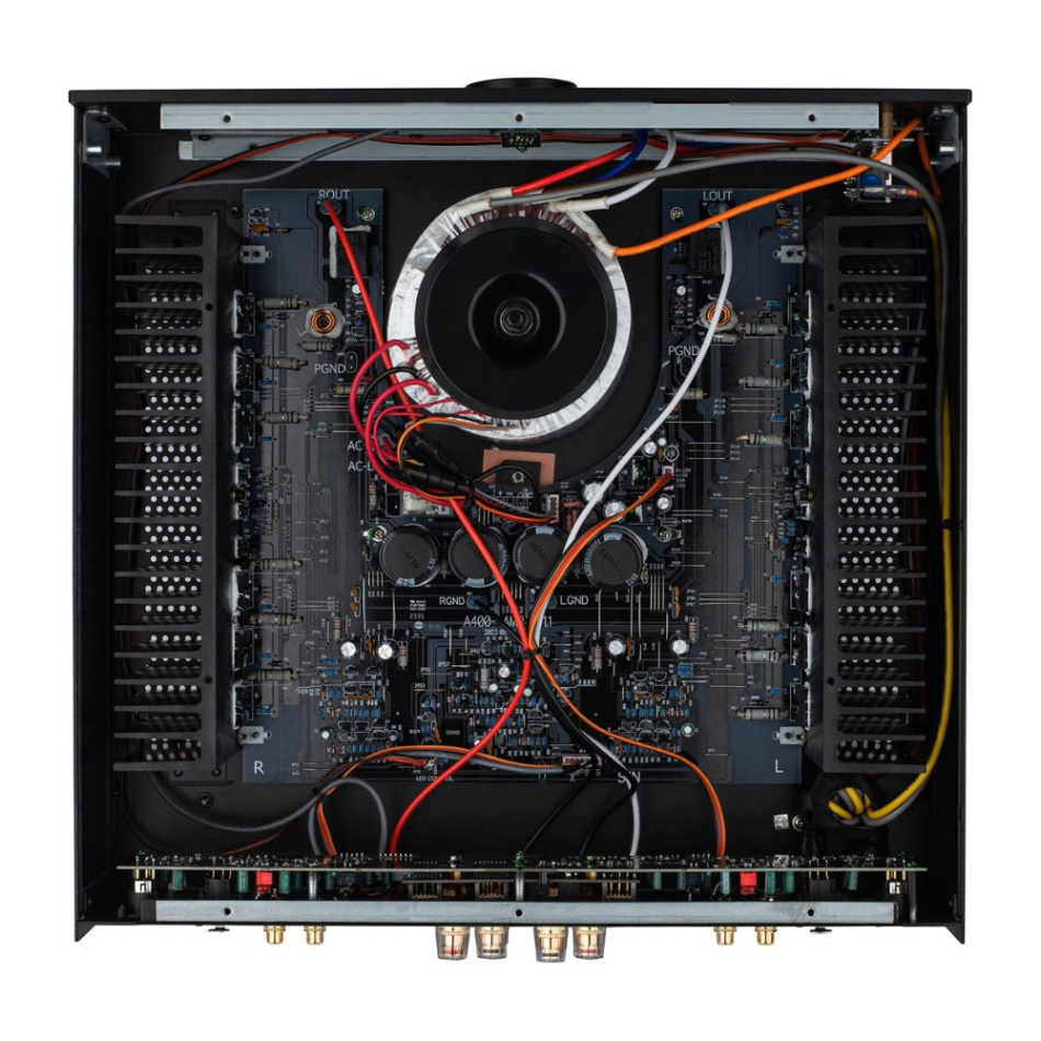 Dayton Audio A400 stereoforsterker med XLR