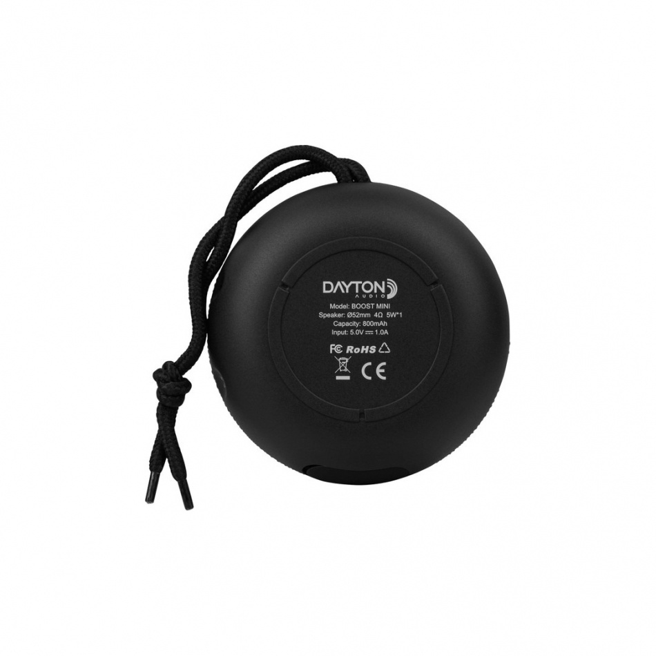 Dayton Audio Boost Mini bærbar IPX7-sertifisert Bluetooth-høyttaler