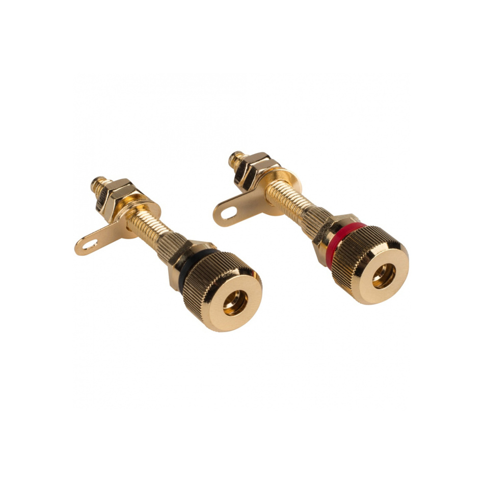 Dayton Audio BPA-38G gullbelagte høyttalerterminaler, par