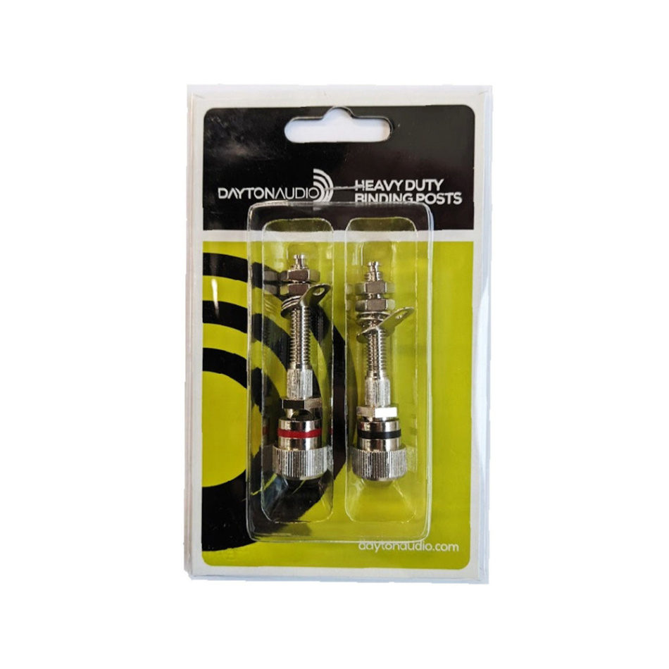 Dayton Audio BPA-38NI høyttalerterminaler nikkel, par