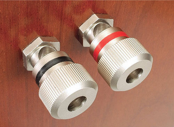 Dayton Audio BPA-38SN høyttalerterminaler satin nikkel, par