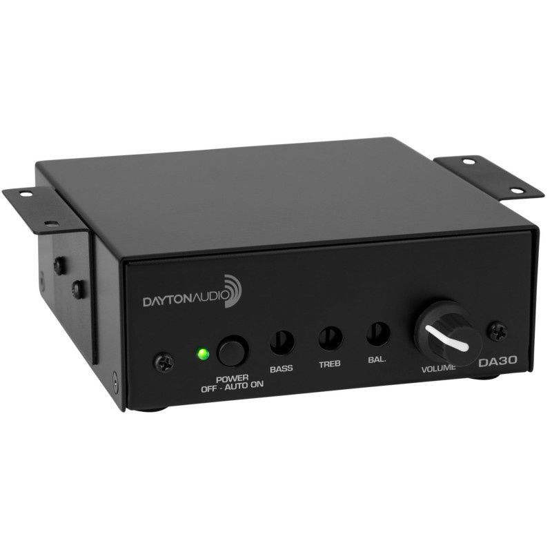 Dayton Audio DA30, stereoforsterker i kompakt format