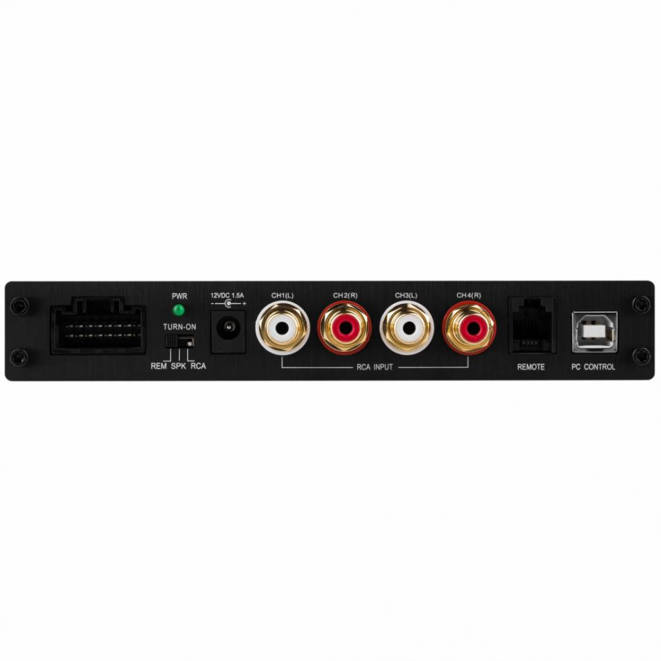 Dayton Audio DSP-408 4x8, lydprosessor med parametrisk EQ