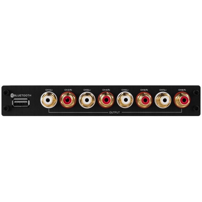 Dayton Audio DSP-408 4x8, lydprosessor med parametrisk EQ